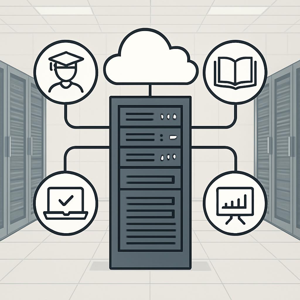 Infrastructure for Learning Building the future through technology and innovation. Cloud-based solutions at the center, wi...